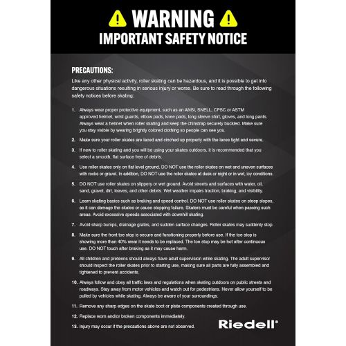  Riedell KwiK Bearings - Zenith Bearings - Set of 16 Heat-Treated Alloy Roller Skate Bearings - 8mm