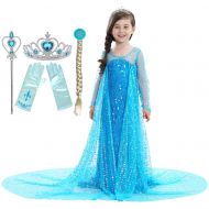 Riekinc Little Girls Costumes Princess Fancy Dress Girls Dress Up Costume