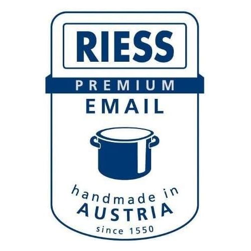  Riess Stielkass.m.gr.Ausg.14cm,0.75L Puenkt.Rot