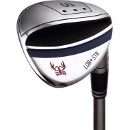 Rife Golf Right Handed 60 Degree LOB STR Wedge Steel Shaft Extra Large Club Face for High Trajectory and Easy Impact