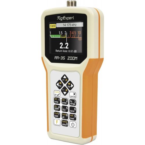  [아마존베스트]RigExpert AA-35 Zoom HF Antenna Analyzer (60kHz - 35MHz)