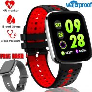 Rightby [Gorilla Glass] 1.3 Sports Smart Watch Fitness Tracker with Heart Rate Blood Pressure Monitor for Women Men Gift, Waterproof Activity Tracker Smartwatch with Pedometer Calorie Coun