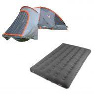 Rightline Gear Easy Setup Full Size Standard Truck Bed Tent and Air Mattress