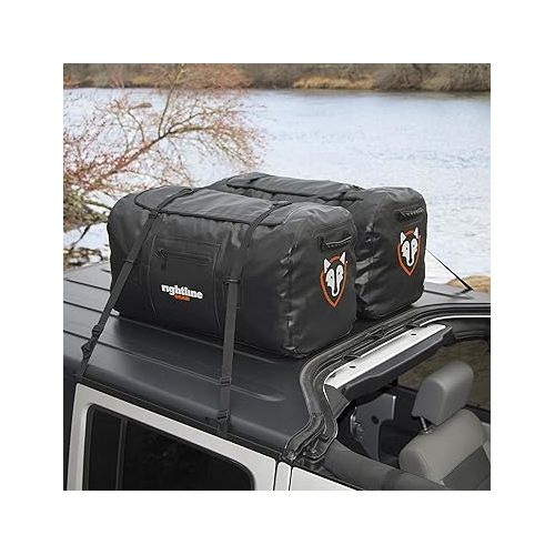  Rightline Gear Waterproof Duffle Bag For Travel, 4 by 4 Feet, Black