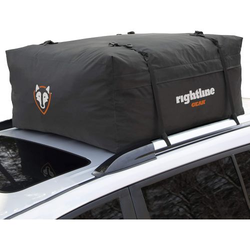  Rightline Gear Range 2 Car Top Carrier, 15 cu ft, Weatherproof +, Attaches With or Without Roof Rack