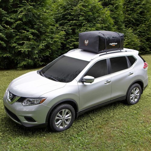  Rightline Gear Sport 2 Car Top Carrier, 15 cu ft, 100% Waterproof, Attaches With or Without Roof Rack