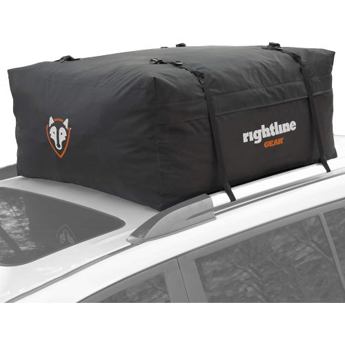  Rightline Gear Range 2 Car Top Carrier, 15 cu ft, Weatherproof +, Attaches With or Without Roof Rack