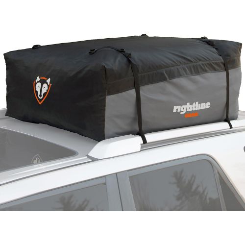  Rightline Gear 100S30 Sport 3 Car Top Carrier, 18 cu ft, Waterproof, Attaches With or Without Roof Rack