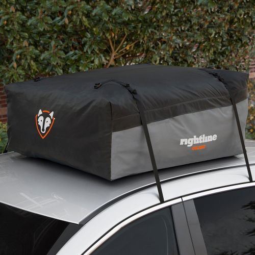  Rightline Gear 100S30 Sport 3 Car Top Carrier, 18 cu ft, Waterproof, Attaches With or Without Roof Rack