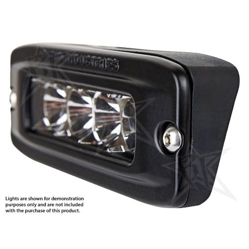  Rigid Industries SR-Q Series Angled Flush Mount Kit - Up/Down