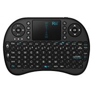 Rii I8 Mini 2.4Ghz Wireless Touchpad Keyboard with Mouse for Pc, Pad, Xbox 360, Ps3, Google Android Tv Box, Htpc, Iptv (Black)