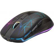 [아마존베스트]Rii RM200 Wireless Mouse,2.4G Wireless Mouse 5 Buttons Rechargeable Mobile Optical Mouse with USB Nano Receiver,3 Adjustable DPI Levels,Colorful LED Lights for Notebook,PC,Computer