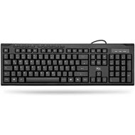 [아마존베스트]Rii RK907 Keyboard USB, Wired Keyboard PC, Business Slim Keyboard with Cable for Mac/PC/Tablet/Windows/Android/Microsoft, QWERTZ German Layout