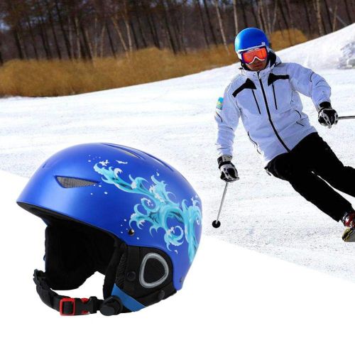  Rikey Outdoor Skihelm, Single Double Board Skating Reiten Kopfschutz Sportausruestung fuer Kinder