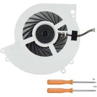 [아마존베스트]Rinbers Internal CPU GPU Cooling Cooler Fan Replacement Part for Sony Playstation 4 PS4 CUH-1000A CUH-1001A CUH-10XXA CUH-1100A CUH-1115A CUH-11xxA Series Console 500GB KSB0912HE w