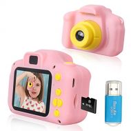 [아마존베스트]Rindol Toys for 4-9 Year Old Girls,Kids Camera Compact for Child Little Hands, Smooth Shape Toddler Camera,Best Birthday Gifts for 4 5 6 7 8 9 Year Old Girls