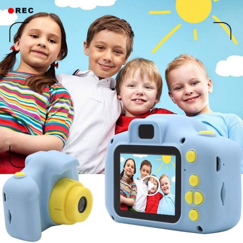  [아마존베스트]Rindol Toys for 4-9 Year Old Boys,Kids Camera Compact for Child Little Hands, Smooth Shape Toddler Camera,Best Birthday Gifts for 4 5 6 7 8 9 Year Old Boys with 16GB Memory Card
