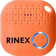 Rinex Bluetooth Key Finder ? Key Locator Device with App, Siri Compatibility, & Extra Battery ? Anti-Lost GPS Keychain Tracker Device for Phone, Luggage, Backpack, & Wallet ? GPS Trackin