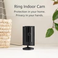 Certified Refurbished Ring Indoor Cam (2nd Gen) | 1080p HD Video & Color Night Vision, Two-Way Talk, and Manual Audio & Video Privacy Cover | Black