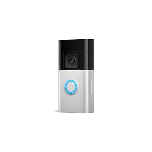  Ring Battery Doorbell Plus | Head-to-Toe HD+ Video, motion detection & alerts, and Two-Way Talk (2023 release)
