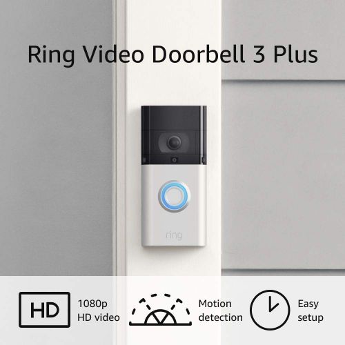  [무료배송]링도어벨 3 플러스 향상된 Wi-Fi 비디오 초인종 Ring Video Doorbell 3 Plus