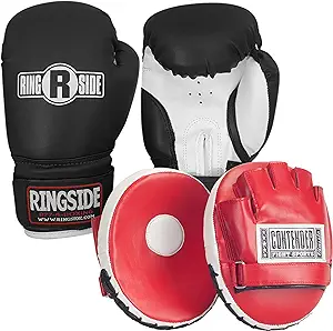 Ringside Father & Son Boxing Starter Bundle , Black