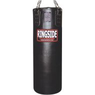 Ringside 100-pound Leather Boxing Punching Heavy Bag (Filled)