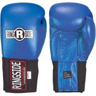 RINGSIDE Ringside Competition Safety Gloves - Hook & Loop (Blue, 10-Ounce)
