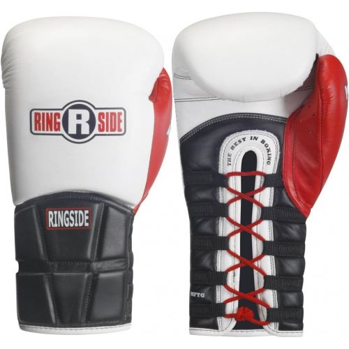  RINGSIDE Ringside Pro Style IMF Tech Lace Boxing Kickboxing Muay Thai Training Gloves Sparring Punching Bag Mitts