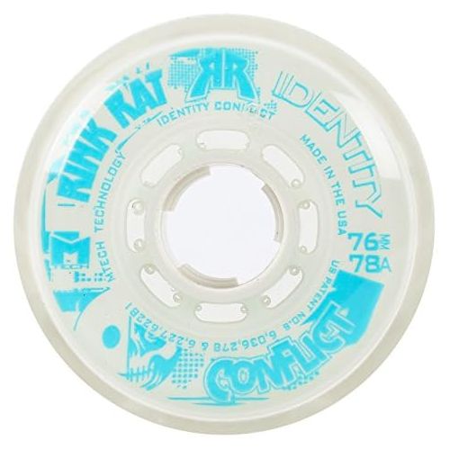  Rink Rat Identity Conflict 78A Inline Hockey Skate Wheels - 4 Pack 2014