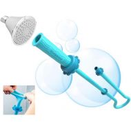 [아마존 핫딜] [아마존핫딜]Rinseroo: Slip-on, Handheld Showerhead Attachment Hose for Sink and Shower. No Installation, Detachable Shower Head Sprayer for Rinsing, Cleaning, Bathing. 5 Foot Flex Hose-Stretch