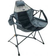 Rio Foldable Hammock Chair Lounger - Grey