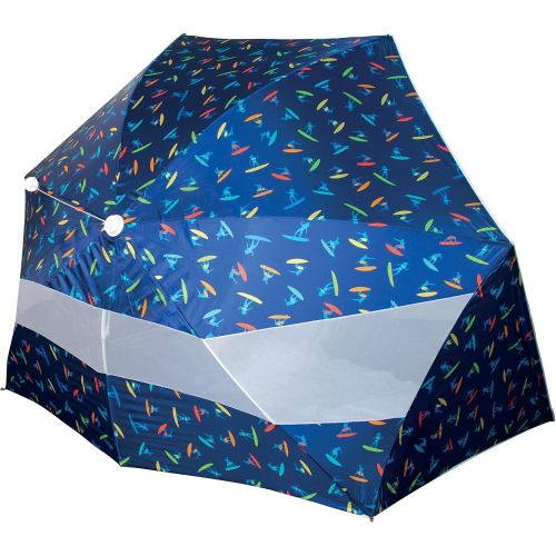  Rio Brands Rio Beach 8 x 8 x 6 Speedy Pop-Up Beach Cabana Sun Shelter