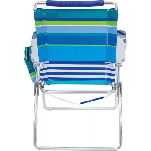  [아마존베스트]RIO Gear Rio Beach 17 Extended Height 4 Position Folding Beach Chair