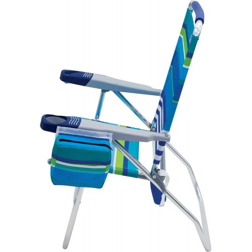  [아마존베스트]RIO Gear Rio Beach 17 Extended Height 4 Position Folding Beach Chair