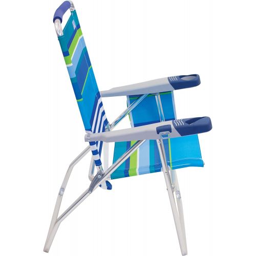  [아마존베스트]RIO Gear Rio Beach 17 Extended Height 4 Position Folding Beach Chair