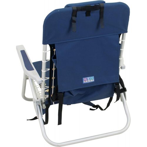  Rio Brands Rio Beach Lace-Up Suspension Folding Backpack Beach Chair