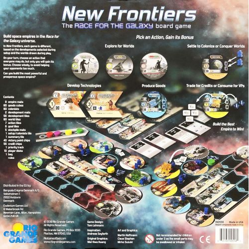  Rio Grande Games New Frontiers