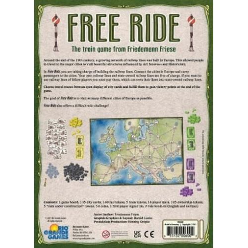  Rio Grande Games Free Ride, Multi