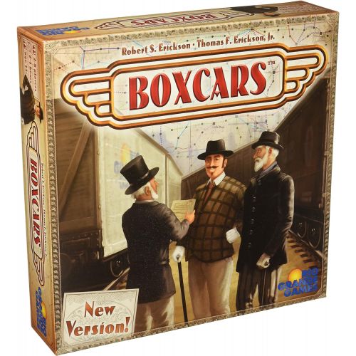  Rio Grande Games Boxcars Board Game