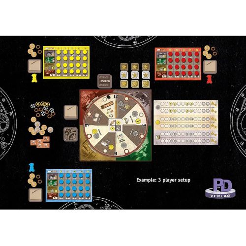  Rio Grande Games: Watch - Strategy Boardgame - Ages 14+, 1-4 Players, 60 Min Game Play, Multicolor