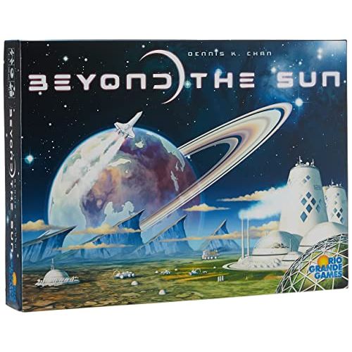  Rio Grande Games Beyond The Sun Strategy Board Game for 2-4 Players, Ages 14+