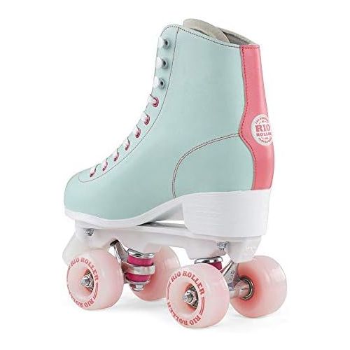  Rio Roller Rollschuhe Script Teal/Coral