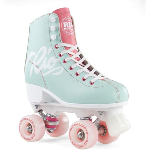  Rio Roller Script Roller Skates for Women - Indoor/Outdoor Quad Skates