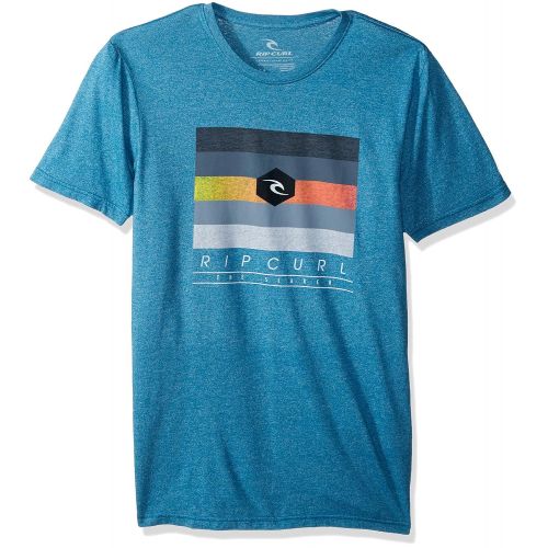  Rip+Curl Rip Curl Mens Mf React Mock Twist Tee