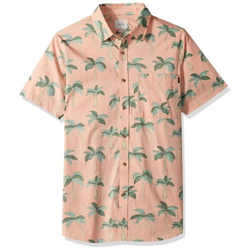  Rip+Curl Rip Curl Mens Amigos Short Sleeve Button Up Shirt