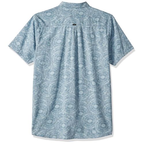  Rip+Curl Rip Curl Mens Coastal Short Sleeve Button Up Shirt