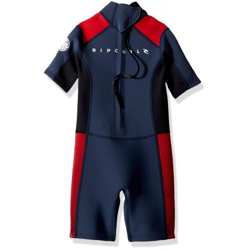  Rip Curl GROMS Aggrolite 1.5MM Spring Suit Wetsuit, Red, 12