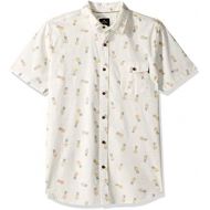 Rip Curl Mens Plantation Short Sleeve Button Up Collar Dress Shirt