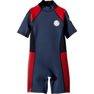 Rip Curl GROMS Aggrolite 1.5MM Spring Suit Wetsuit, Red, 6